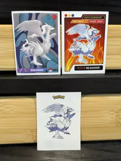 Pokemon Lot of Cards and Stickers All Reshiram #643 Reshiram Only Lot of 17 - Image 4