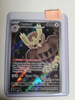 Noctowl - 141 (Pokemon Center Exclusive) 141 Sv: S & V Promo Cards Holo - Image 1