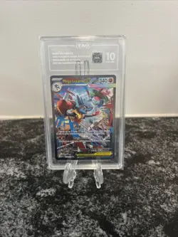 TAG 10 Mega Lucario EX 179 Pokemon Card Mega evolutions - Image 1