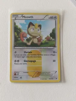 Pokemon TCG Meowth Holo Secret Rare Noble Victories Card 102/101 - Image 2