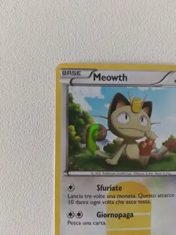 Pokemon TCG Meowth Holo Secret Rare Noble Victories Card 102/101 - Image 4