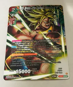 Dragon Ball Super The Card Game SS Broly the Demon Revived EX21-34 Foil - Image 1