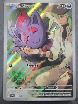 N's Zorua Holo Promo SV: Scarlet & Violet Promo Cards 189 NM - Image 1