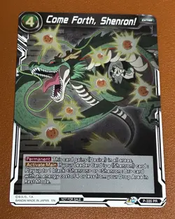 Dragon Ball Super Card Game Come Forth Shenron Championship Promo Foil P-335 - Image 1