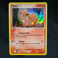 VULPIX 69/108 EX Power Keepers Stamped Holo Pokemon Card LP *READ* See Pics - Image 1