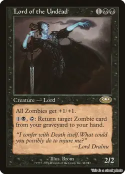 Lord of the Undead [PLS - 44] - MP TCG MTG - Image 1