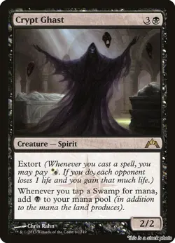 Crypt Ghast [GTC - 61] - LP TCG MTG - Image 1