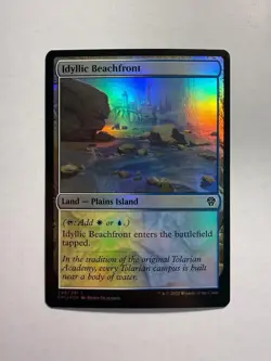 Idyllic Beachfront 249 MTG Dominaria United Foil - Image 1
