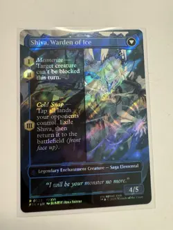 Jill, Shiva's Dominant (Borderless) (Surge Foil) ✅ Final Fantasy ✅ Magic (mtg) - Image 2