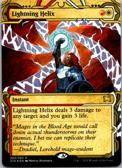 Lightning Helix (Foil Etched) Strixhaven: Mystical Archives NM Foil - Image 1
