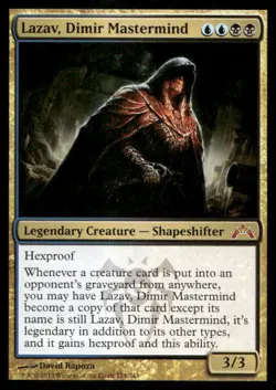 Lazav, Dimir Mastermind M Gatecrash 174 LP - Image 1