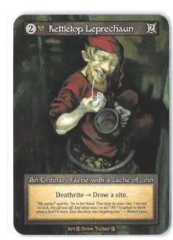 Sorcery Kettletop Leprechaun #Earth Arthurian Legends NM - Image 1