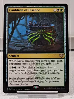 Magic The Gathering Cauldron of Essence Secrets of Strixhaven Rare - Image 1