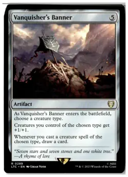 MTG Vanquisher's Banner - Commander: The Lord of the Rings HP English - Image 1