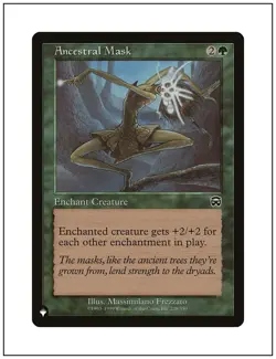 Ancestral Mask, The List, Magic the Gathering MTG NM - Image 1