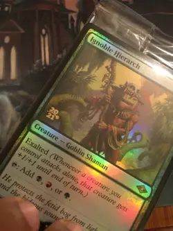 Ignoble Hierarch FOIL PRERELEASE x1 Pack Fresh Never Played FREE SHIPPING - Image 2