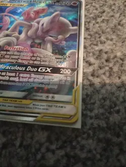 Pokemon TCG Mewtwo & Mew GX Sun Moon SM191 Pokemon Card See Pictures Description - Image 4