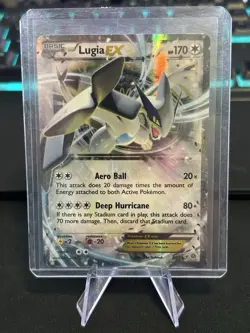 Lugia EX 68/98 Ancient Origins Ultra Rare Holo Pokemon Card LP - Image 1