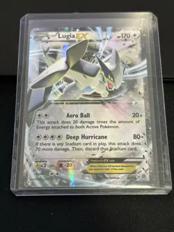 Lugia EX 68/98 Ancient Origins Ultra Rare Holo Pokemon Card LP - Image 3