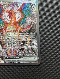 Pokemon 2023 SV Obsidian Flames Charizard EX Sir 223/197 Card Near Mint - Image 5