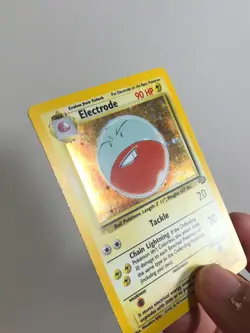 Pokemon TCG Jungle set Holographic Electrode 2/64 Moderately Played - Image 3