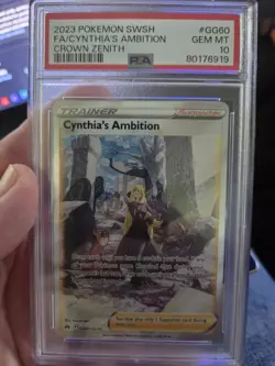 CYNTHIA'S AMBITION 2022 POKEMON JPN UNIVERSE SPECIAL ART RARE 239 PSA 10 - Image 1