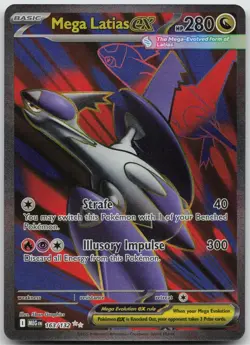 Mega Latias ex 163/132 Ultra Rare Mega Evolution Pokemon NM/M - Image 1