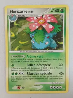 Carte pokemon FRANCAIS Florizarre Lv.55 (SV 13) Vainqueurs [PLAYED] 16.07.2025A - Image 1