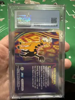 NINTENDO POKEMON TOPPS Trading Cards - ITA - 203 Girafarig CGC 8.5 (LOW POP) - Image 2