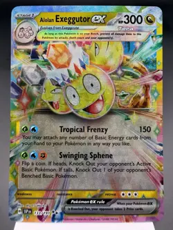 Alolan Exeggutor ex 133/191 - Ultra Rare - Surging Sparks Pokemon Card NM - Image 1