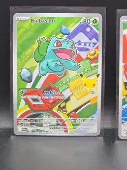 Pokemon First Partner Illustration Collection Series 1 Kanto Gen 1 Starters Set - Image 2