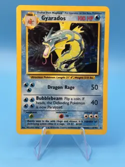 Gyarados 6/102 Holo Holo Rare Base Set Unlimited Pokemon Holo LP/MP - Image 1
