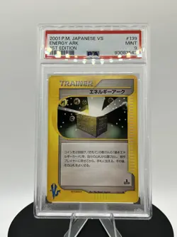 2001 POKEMON JPN VS 1ST EDITION #139 ENERGY ARK PSA 9 - Image 1
