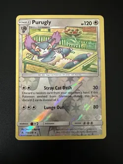 Pokemon Unbroken Bonds Reverse Holo Purugly 160/214 NM - Image 1