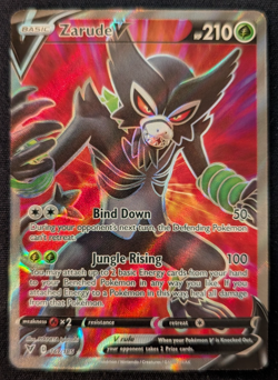 Zarude V 2020 Pokemon Vivid Voltage 167/185 Full Art Ultra Rare Holo NM - Image 1
