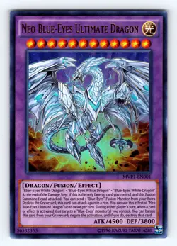 Yugioh Neo Blue-Eyes Ultimate Dragon MVP1-EN001 Ultra Rare - NM 💎 - Image 1