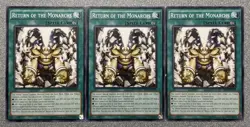 Return of the Monarchs SR01-EN026 (x3) Emperor of Darkness Unlimited LP - Image 1