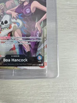 One Piece TCG Boa Hancock Alt Art Leader PSA Magazine Exclusive Promo Sealed - Image 4