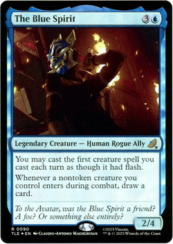 The Blue Spirit (Foil) 0090 - Avatar: The Last Airbender Eternal-Legal TLE - NM - Image 1