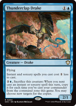 Thunderclap Drake - 204 - SOC - Near Mint - MTG - Image 1