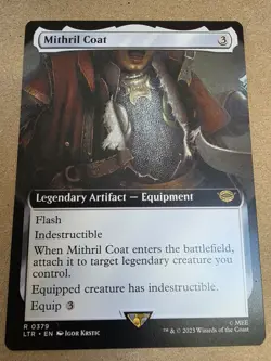 Mithril Coat - Reg (Extended Art) Universes Beyond: the Lord of the Rings - Mtg - Image 1