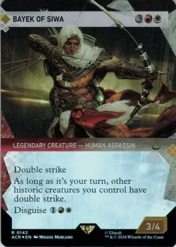 Bayek of Siwa (Showcase) - Universes Beyond: Assassin's Creed - 142 - NM Foil - Image 2