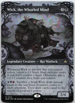MTG: Wick, the Whorled Mind (Showcase) Bloomburrow 314 : Holo - Image 1