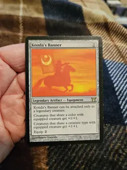 Champions of Kamigawa MTG Konda's Banner Magic MP/LP - Image 1
