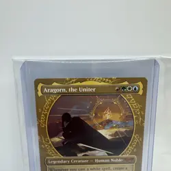 Aragorn, the Uniter (Showcase) MTG Universes Beyond: LTR Regular English LP - Image 2