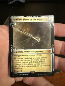 Anduril, Flame of the West (Showcase Scrolls) Lord of the Rings 687 NM Regular - Image 1