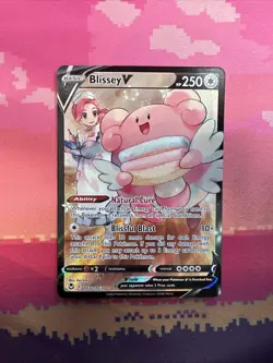 Pokemon Card Blissey TG22/TG30 Ultra Rare Trainer Gallery Silver Tempest NM - Image 1