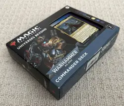 Magic The Gathering Warhammer 40K Commander Deck Forces of the Imperium Sealed 195166173467 - Image 5