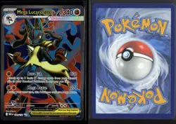 Mega Lucario ex 160/132 Ultra Rare Mega Evolution Pokemon NM/M - Image 3