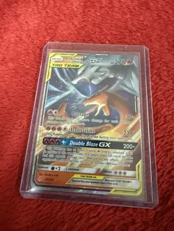 Pokemon TCG Reshiram & Charizard GX 20/214 Unbroken Bonds Holo Card - Image 1